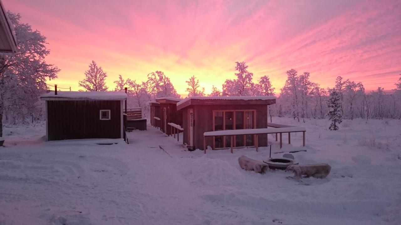 Arctic Gourmet Cabin Kiruna Exterior foto